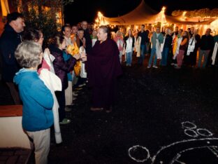 Thaye Dorje, His Holiness the 17th Gyalwa Karmapa, visited Dhagpo Möhra in Germany, August 2026. Photo: Tokpa Korlo.