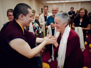 Thaye Dorje, His Holiness the 17th Gyalwa Karmapa, visited Dhagpo Möhra in Germany, August 2026. Photo: Tokpa Korlo.