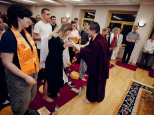 Thaye Dorje, His Holiness the 17th Gyalwa Karmapa, visited Dhagpo Möhra in Germany, August 2026. Photo: Tokpa Korlo.
