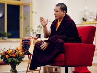 Thaye Dorje, His Holiness the 17th Gyalwa Karmapa, visited Dhagpo Möhra in Germany, August 2026. Photo: Tokpa Korlo.
