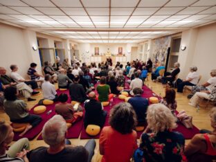 Thaye Dorje, His Holiness the 17th Gyalwa Karmapa, visited Dhagpo Möhra in Germany, August 2026. Photo: Tokpa Korlo.