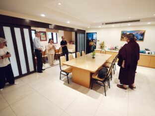 Thaye Dorje, His Holiness the 17th Gyalwa Karmapa, receives empowerments from His Eminence Luding Khen Rinpoche in Singapore, October 2026