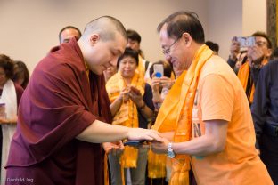 Groups from China, Taiwan, Singapore and the Philippines come to meet Thaye Dorje, His Holiness the 17th Gyalwa Karmapa