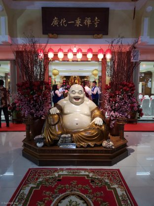 Thaye Dorje, His Holiness the 17th Gyalwa Karmapa, visits Indonesia in November 2019