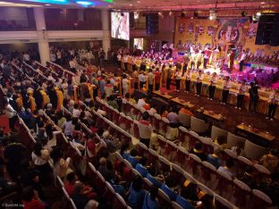 Thaye Dorje, His Holiness the 17th Gyalwa Karmapa, visits Indonesia in November 2019