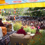 Thaye Dorje, His Holiness the 17th Gyalwa Karmapa, at Khaltsi. Photo / Magda Jungowska