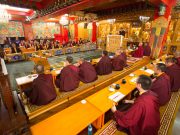 Thaye Dorje, His Holiness the 17th Gyalwa Karmapa, visits Taiwan: Mahakala puja. Photo / Thule Jug