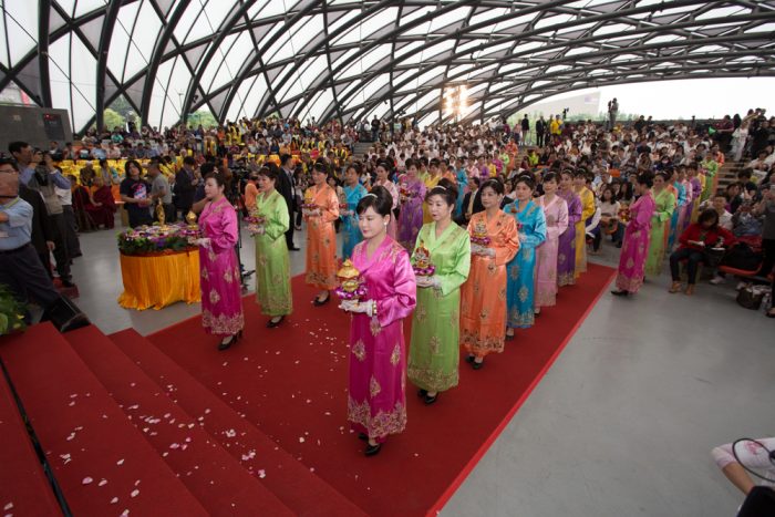 Prayer for World Peace in Taiwan, led by Thaye Dorje, His Holiness the 17th Gyalwa Karmapa