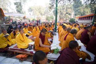 The Kagyu Monlam, Bodh Gaya, December 2018