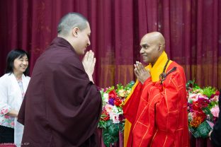 Thaye Dorje, His Holiness the 17th Gyalwa Karmapa, visits Indonesia in November 2019