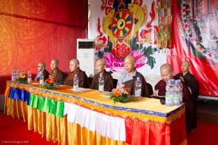 Thaye Dorje, His Holiness the 17th Gyalwa Karmapa, visits Indonesia in November 2019