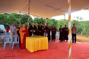 Thaye Dorje, His Holiness the 17th Gyalwa Karmapa, visits Indonesia in November 2019