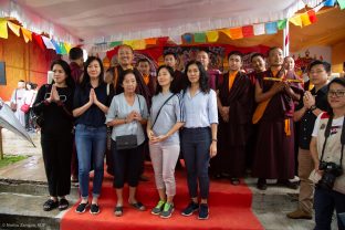 Thaye Dorje, His Holiness the 17th Gyalwa Karmapa, visits Indonesia in November 2019