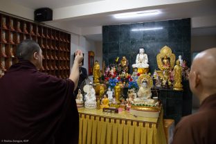 Thaye Dorje, His Holiness the 17th Gyalwa Karmapa, visits Indonesia in November 2019