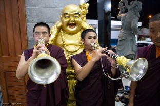 Thaye Dorje, His Holiness the 17th Gyalwa Karmapa, visits Indonesia in November 2019