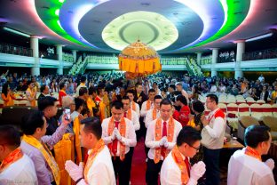 Thaye Dorje, His Holiness the 17th Gyalwa Karmapa, visits Indonesia in November 2019