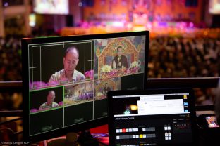 Thaye Dorje, His Holiness the 17th Gyalwa Karmapa, visits Indonesia in November 2019