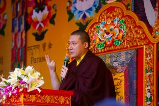 Thaye Dorje, His Holiness the 17th Gyalwa Karmapa, visits Indonesia in November 2019