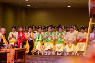 Thaye Dorje, His Holiness the 17th Gyalwa Karmapa, visits Indonesia in November 2019