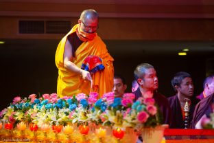 Thaye Dorje, His Holiness the 17th Gyalwa Karmapa, visits Indonesia in November 2019