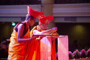 Thaye Dorje, His Holiness the 17th Gyalwa Karmapa, visits Indonesia in November 2019