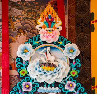 Thaye Dorje, His Holiness the 17th Gyalwa Karmapa, on day two of the 2019 Kagyu Monlam, Bodh Gaya, India, December 2019 (Photo/Norbu Zangpo)