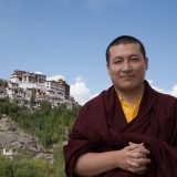 Thaye Dorje, His Holiness the 17th Gyalwa Karmapa, visits the Pothang of Matho Sakya monastery. Photo / Magda Jungowska.