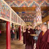 Thaye Dorje, His Holiness the 17th Gyalwa Karmapa, visits Skurbuchan. Photo / Magda Jungowska