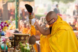 The Kagyu Monlam in Bodh Gaya 2017, led by Thaye Dorje, His Holiness the 17th Gyalwa Karmapa