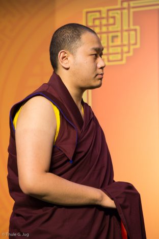 His Eminence 4th Jamgon Kongtrul Rinpoche at the Chenresig empowerment in Hong Kong