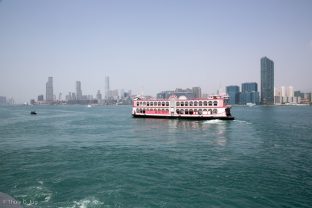 The fish release ceremony took place in Hong Kong harbour