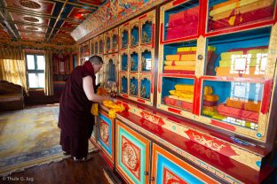 Samten Phuntsok Ling, Tharig Rinpoche's Monastery and Retreat Centre, from the Sakya tradition, in Pharping