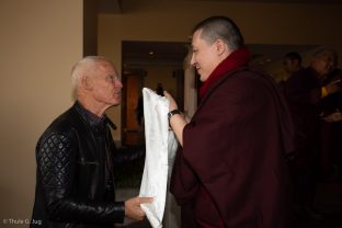 Karmapa meets with Lama Ole in Nepal