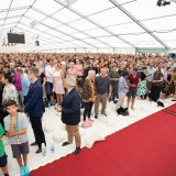 Thaye Dorje, His Holiness the 17th Gyalwa Karmapa, gave teachings on the 37 Practices of a Bodhisattva to over 6,000 students at the Europe Center in Germany