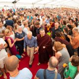 Thaye Dorje, His Holiness the 17th Gyalwa Karmapa, gave teachings on the 37 Practices of a Bodhisattva to over 6,000 students at the Europe Center in Germany