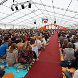 Thaye Dorje, His Holiness the 17th Gyalwa Karmapa, gave teachings on the 37 Practices of a Bodhisattva to over 6,000 students at the Europe Center in Germany