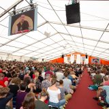 Thaye Dorje, His Holiness the 17th Gyalwa Karmapa, gave teachings on the 37 Practices of a Bodhisattva to over 6,000 students at the Europe Center in Germany