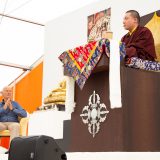 Thaye Dorje, His Holiness the 17th Gyalwa Karmapa, gave teachings on the 37 Practices of a Bodhisattva to over 6,000 students at the Europe Center in Germany