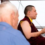 Thaye Dorje, His Holiness the 17th Gyalwa Karmapa, gave teachings on the 37 Practices of a Bodhisattva to over 6,000 students at the Europe Center in Germany
