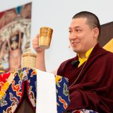 Thaye Dorje, His Holiness the 17th Gyalwa Karmapa, gave teachings on the 37 Practices of a Bodhisattva to over 6,000 students at the Europe Center in Germany