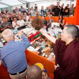 Thaye Dorje, His Holiness the 17th Gyalwa Karmapa, gave teachings on the 37 Practices of a Bodhisattva to over 6,000 students at the Europe Center in Germany