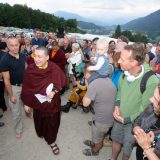 Thaye Dorje, His Holiness the 17th Gyalwa Karmapa, gave teachings on the 37 Practices of a Bodhisattva to over 6,000 students at the Europe Center in Germany