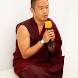 Thaye Dorje, His Holiness the 17th Gyalwa Karmapa, gives the empowerment of Chenresig to over 6,000 students at the Europe Center in Germany.