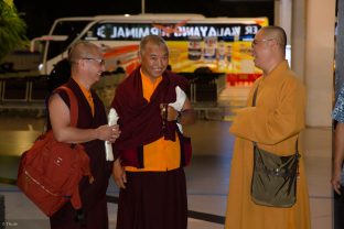 Thaye Dorje, His Holiness the 17th Gyalwa Karmapa, visits Indonesia in November 2019