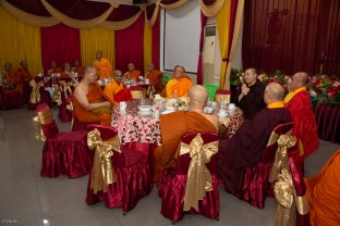 Thaye Dorje, His Holiness the 17th Gyalwa Karmapa, visits Indonesia in November 2019