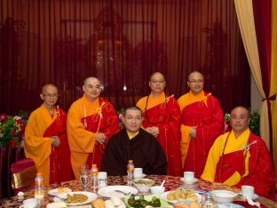 Thaye Dorje, His Holiness the 17th Gyalwa Karmapa, visits Indonesia in November 2019