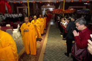 Thaye Dorje, His Holiness the 17th Gyalwa Karmapa, visits Indonesia in November 2019