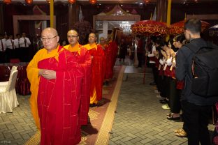 Thaye Dorje, His Holiness the 17th Gyalwa Karmapa, visits Indonesia in November 2019