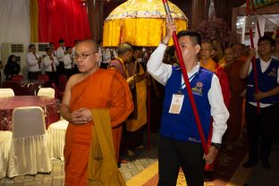 Thaye Dorje, His Holiness the 17th Gyalwa Karmapa, visits Indonesia in November 2019