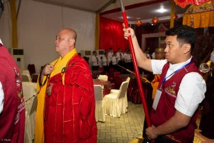 Thaye Dorje, His Holiness the 17th Gyalwa Karmapa, visits Indonesia in November 2019